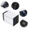 5-Bay Mobile Rack Backplane, HDD Enclosure Hot Swap Cage, Hard Drive Enclosure Internal 5-Bay 3 x 5.25 Drive Bays 5X SATA 3.5"/2.5" S-A-S HDD, Aluminium+Plastic view 4