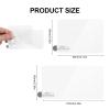 8PCS Windshield Electrostatic Film for Dash Cam, Premium Adhesive Reflective Static Window Stickers, Clear Static Cling Films for Mounting DashCam, Scratch-Proof & Residue-Free Car Shield Decal view 2