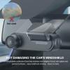 8PCS Windshield Electrostatic Film for Dash Cam, Premium Adhesive Reflective Static Window Stickers, Clear Static Cling Films for Mounting DashCam, Scratch-Proof & Residue-Free Car Shield Decal view 3