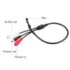 Audio Pickup Device,Mini Microphone High Sensitive Pickup Audio Mic for CCTV Security Camera DVR Sound view 3