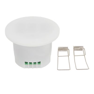 Millimeter Sensor Human Sensor Motion Detector, Adjustable 4GHz Motion Detection Ceiling Light Switch for Home, Wired Motion Sensor