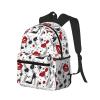 MyPiky Lips High Heels Print Casual Backpack,Lightweight Backpack Laptop Backpacks For Men Women,Travel Work Computer Bag view 2