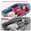 OUTXE 2 Pack Silicone Phone Holder for Bogg Bag, Phone Case Holder Charms Accessory Compatible with All Bogg Bags, Cell Phone Holder for Bogg Bag, Phone Holder Attachment for Simple Modern Beach Bags view 2