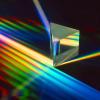 Joebo Microscope Kit 25x25x25/30/40/50/70/75/80/150mm Triangular Equilateral Prism Seven-Color Sunlight Rainbow Light Spectrum Physics Experiment Microscope Lens Adapters (Color : 25x25x25x80mm) view 2