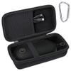 co2CREA Hard Case Replacement for Blue Tees Golf Player Go - Compact GPS Speaker, Portable Travel Case with a Carabiner view 1