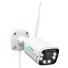 SV3C 4K WiFi IP Camera Outdoor, 8MP Wired Bullet Security Cameras with Floodlight Color Night Vision, ONVIF, RTSP, Humanoid Vehicle Pet Detection, P2P Remote View, 2-way Audio, SD Card & Cloud Storage view 1