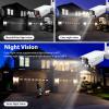 SV3C 4K WiFi IP Camera Outdoor, 8MP Wired Bullet Security Cameras with Floodlight Color Night Vision, ONVIF, RTSP, Humanoid Vehicle Pet Detection, P2P Remote View, 2-way Audio, SD Card & Cloud Storage view 3