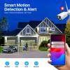 SV3C 4K WiFi IP Camera Outdoor, 8MP Wired Bullet Security Cameras with Floodlight Color Night Vision, ONVIF, RTSP, Humanoid Vehicle Pet Detection, P2P Remote View, 2-way Audio, SD Card & Cloud Storage view 4