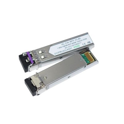 DWFSKZKV 1.25G Ethernet Single Mode 1330nm SFP Transceiver ER40KM with LC Connector