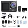MOJMBSBY 5K 50fps Action Camera 170 Wide Angle 4800p 2.2 HD Touch Home Screen 64GB Card & 50 Piece Accessory Kit Waterproof Underwater view 1