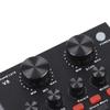 Pilarmuture V8 Sound Card, Audio Audio Sound Card, Adapter Live Broadcast Ktv Sound Card for Double Cell Phone for Live Ktv Voice Chat, External Sound Card for Phone Computer(Color:Black), 22358870 view 4