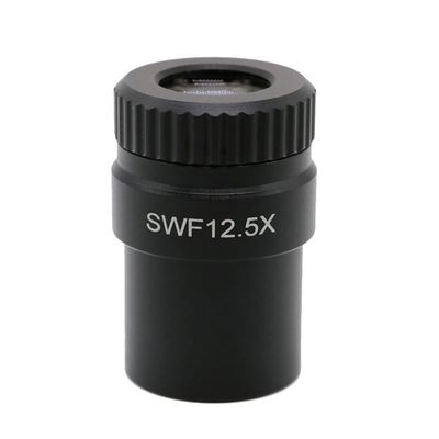 Microscope Kit Microscope Eyepiece, SWF12.5X/20mm Biological Microscope Wide-Angle Eyepiece for Optical Microscope Eyepieces, 20mm Large View 30mm Mounting Adjustable Microscope Eyepiece Microscope Le