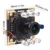 ANKROYU Camera Module, USB Camera Module 1920 x 1080 30fps 94, HD OV2710 Chip IR Cut Automatic Switching for Security Surveillance Systems view 3