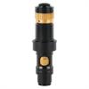 Microscope Kit 200X/400X Zoom C Mount Lens 100MM Work Distance Large Depth of Field for Industrial Imaging Inspection Digital Microscope Camera Microscope Lens Adapters (Color : 400X) view 1