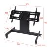 ELUKHT Conference Room Podium Universal TV Floor Stand, Stage Vertical 90-Degree Tilting Low Cart, Fits 32-65inch TVs, Load Capacity 50kg/110 Lbs view 2