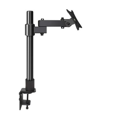 ELUKHT Single Monitor Mount, Height/Angle Adjustable Single Desk Mount Stand for 14-27" Computer Screens, 75x75mm Or 100x100mm (Size : 40cm) (40cm)