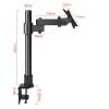 ELUKHT Single Monitor Mount, Height/Angle Adjustable Single Desk Mount Stand for 14-27" Computer Screens, 75x75mm Or 100x100mm (Size : 40cm) (40cm) view 2