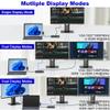 Surface Dock, 12-in-1 Triple Displays VGA +Dual HDMI Surface Docking Station for Surface Pro 11/10/9/8/X/7/6/5/4/3, Surface Book 3/2/1, Surface Laptop go/6/5/4/3/2/1 view 3