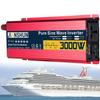 Solar Power Inverter Pure Sine Wave Dc 12v/24v/48v/60v to Ac 110/220v 1600w/2200w/3000w with Display Voltage Converter Car Micro Inverter,3000w-12Vto110V view 1