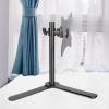 ELUKHT Single Monitor Desk Stand, Height Adjustable Monitor Stand for 20-40 Inch Screens, Freestanding Monitor Desk Mount view 1