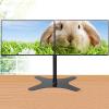 Dual Monitor Stand, Heavy-Duty Fully Adjustable Arms Monitor Desk Mount for 2 Screens Up to 32 Inch, Easy to Setup view 1