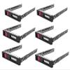 6-pcs Hard Drive Bracket 774026-001 797520-001 797519-001 SSD Bracket 3.5 Hard Drive Caddy Compatible for HP ProLiant ML110 ML350 DL325 ML30 DL20 G10 Gen10 for HP Apollo 4510 4200 G9 Gen9 view 1