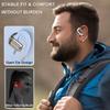 ALANTOP Open Ear Headphones Bluetooth 5.4 Built-in Mic LED Digital Display Charging Case 60 Hours Playtime Wireless Earbuds with Earhooks Waterproof Earphones for Sport Workout Running Fitness view 2