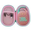 co2CREA Hard Carrying Case Replacement for JBL Clip 5 Waterproof Portable Mini Speaker (Pink Case) view 1