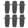 6PCS Intercom Radio Belt Clips, ABS Material, Convenient to Use, Compatible TC?610 TC?500S TC?508 TC?700 TC?780, for Portable Dual Way Radio view 1