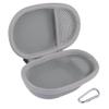co2CREA Hard Carrying Case Replacement for JBL Clip 5 Waterproof Portable Mini Speaker (White Case) view 3