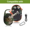 co2CREA Hard Carrying Case for JBL Clip 5 Portable Mini Speaker, Camo view 4