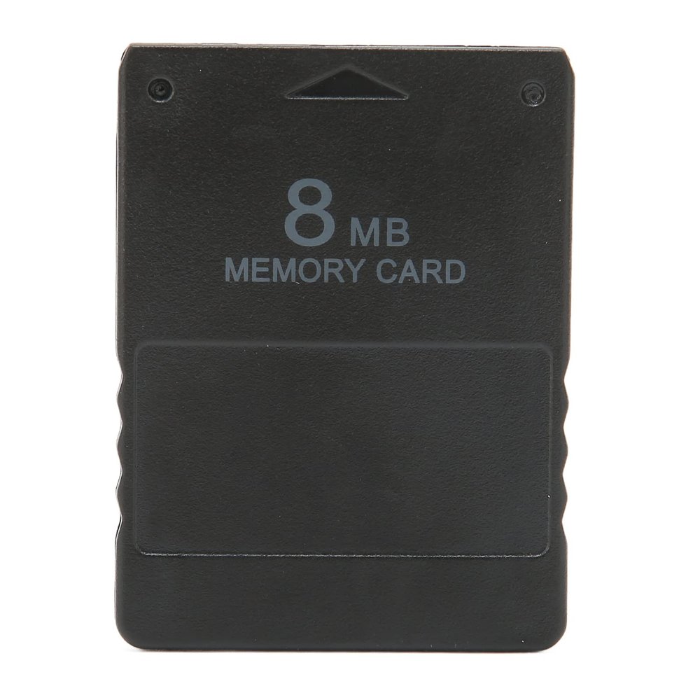 LOCADENCE 2 in 1 Game Console Memory Card, Plug and Play Memory Card for PS2 Game Console (8MB)