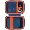 Lebakort Hard Case Compatible with JBL GO 4 GO 3 Portable Speaker (Blue Case) view 1