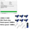 lcwamy 8GB USB Flash Drive 15 Pack Bulk USB Flash Drives USB2.0 Flash Drive Bulk 8GB Thumb Drive 15 Pack Flash Drive USB Drive CupShadow USB (Blue) view 2