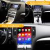 ZWNAV 14.4 inch Vertical Screen Car Stereo for Infiniti G37 G35 G25 Sedan Coupe 2007-2013,64GB Qualcomm 6125 Car GPS Navigation Head Unit, Wireless Carplay, Bluetooth,WiFi view 2