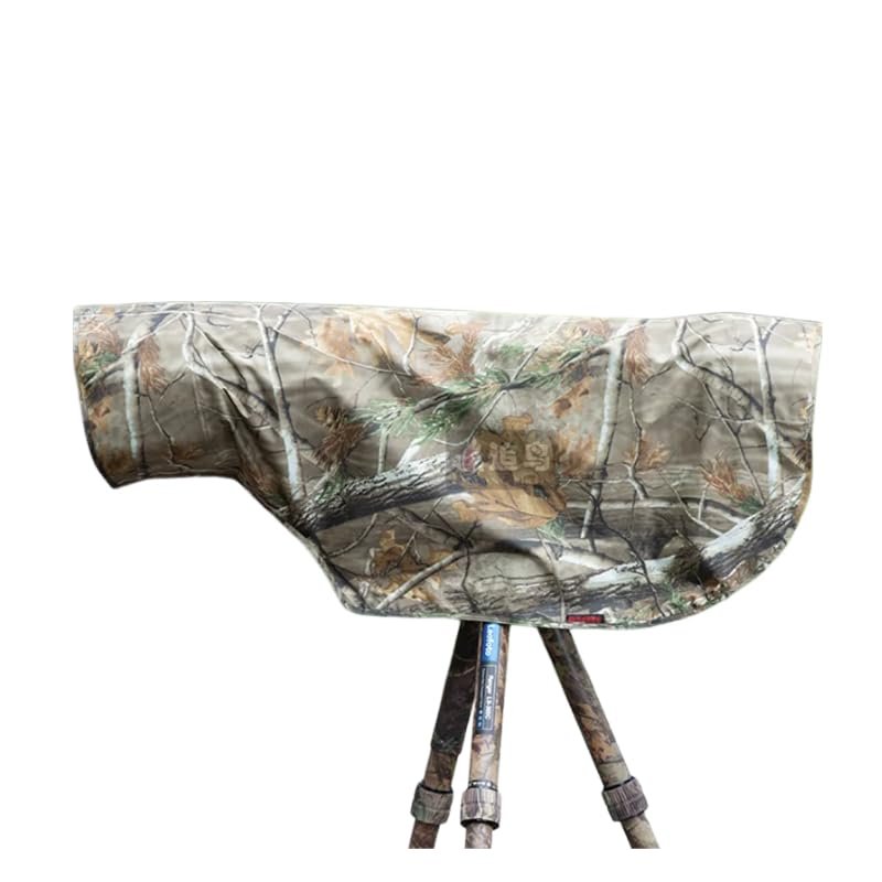CHASING BIRDS Camouflage Waterproof Rain Covers Raincoat for Camera and Lens Compatible with Canon Sony Nikon Sigma Tamron Fujifilm Olympus 300/400/500/600/800mm (Grass Camouflage, M)