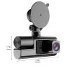 Dash Camera for Cars 1080P Fhd Dash Cam Front and Rear Car Camera Wireless Dash Cam Front and Inside with Night Vision 140 Degrees Wide G-Sensor Loop Recording Car Security Camera Car Recorder view 2