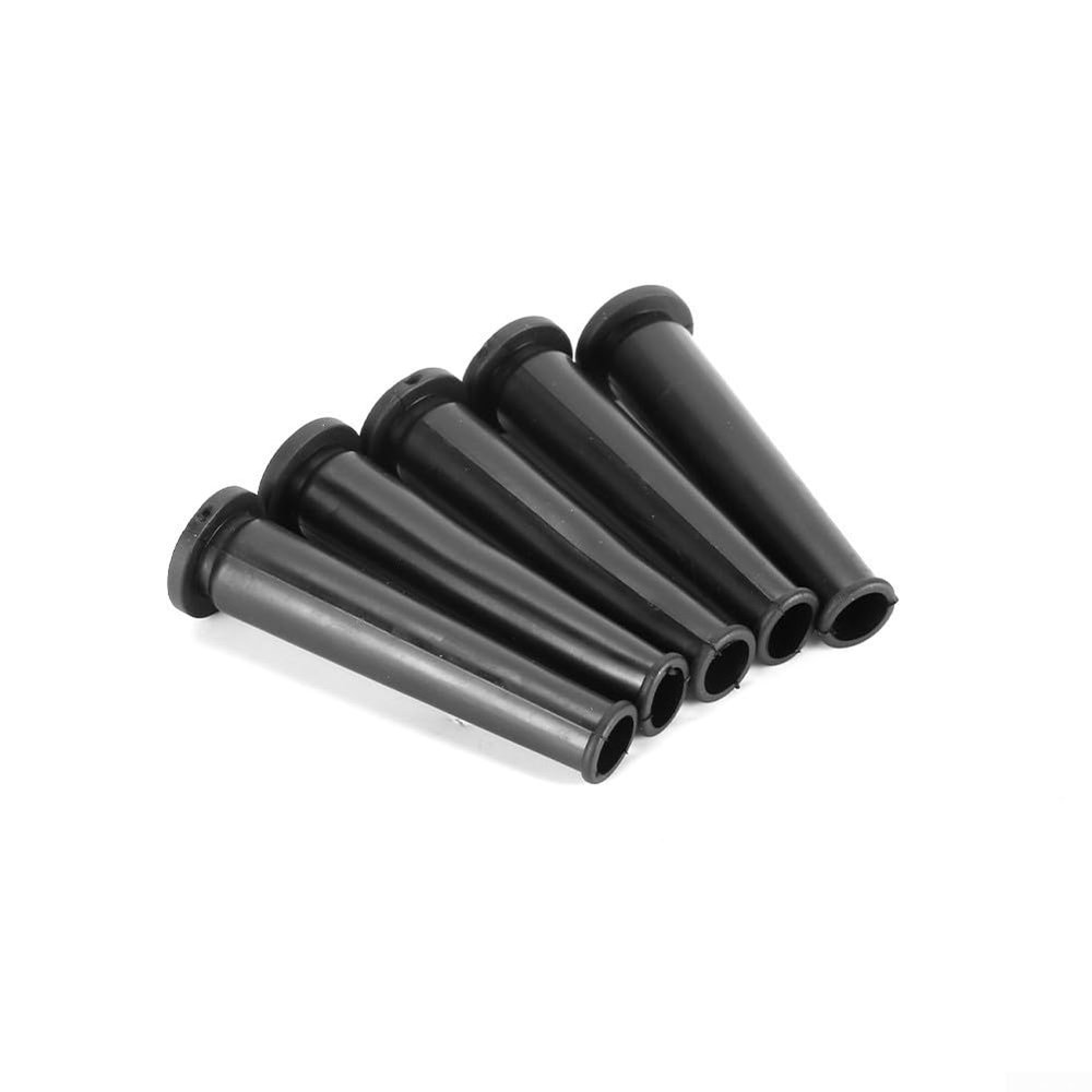 Cord Boot Protector Cable Sleeve Hose Rubber,Rubber Cable Protector, Black