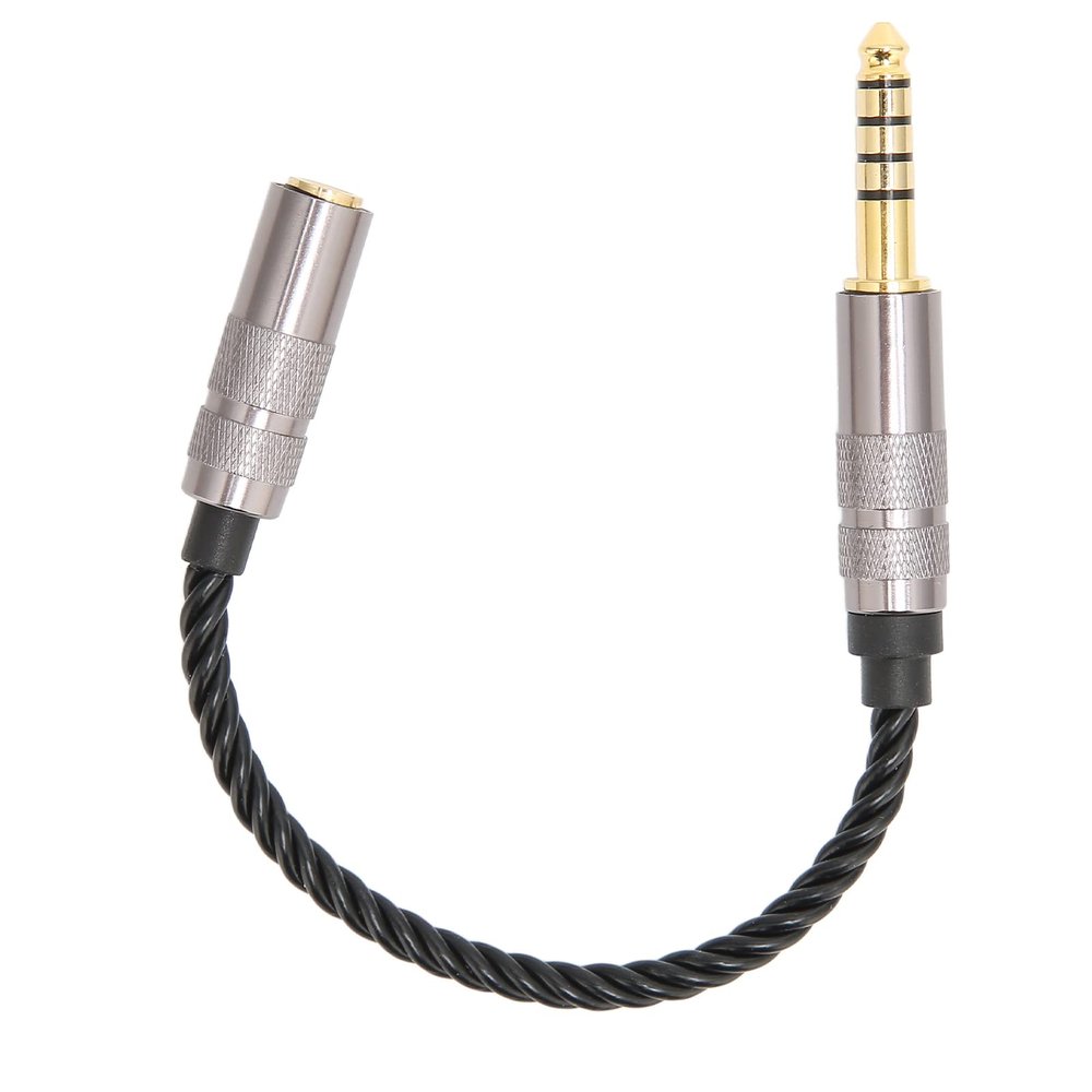 GOWENIC Headphone Adapter Cable, Balanced 4.4MM Male to 3.5MM Female, Gold Plated, Music Enthusiast, Real Sound, 4 Strand Structure, Compatible with NWZX507 DMPZ1 NWZX300A NWWM1Z