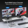 Yinker 5.5 Inch LCD Screen Video Mixer Switcher 4-Channel HDMI Live Stream Switcher, Support PST PGM, 1080P 60FPS USB Recording, USB 3.0 Streaming, PTZ Control view 3