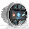 Bluetooth Marine Gauge Stereo System: Waterproof Boat AM FM Radio Receiver - 3 Inch LCD Display Digital Multimedia MP5 Player USB AUX Subwoofer 200 Watts Output view 1