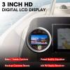 Bluetooth Marine Gauge Stereo System: Waterproof Boat AM FM Radio Receiver - 3 Inch LCD Display Digital Multimedia MP5 Player USB AUX Subwoofer 200 Watts Output view 4