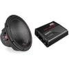 MTX JH5001 Jackhammer Series 500W x 1 @ 1-Ohm Class D Mono Block Amplifier, and MTX 7512-22 75-Series 12" 750W RMS Dual 2-Ohm Subwoofer view 1