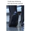 Eljeczt Rain Shoe Covers Waterproof Rain Shoe Covers Waterproof Silicone Shoe Covers with Zipper Non-Slip PVC Rainproof Boot Covers for Men and Women,XL,White, X-Large view 3