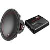 MTX JH5001 Jackhammer Series 500W x 1 @ 1-Ohm Class D Mono Block Amplifier 5512-22 55-Series 12" 400W RMS Dual 2-Ohm Subwoofer view 1