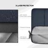 18 inch Portable Monitor Sleeve, Padded Shockproof Protective Carrying Case Bag with Accessory Pocket, Water-Resistant Monitor Display Bag for 18.5 inch Portable Monitors -Navy Blue view 4