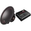 MTX JH5001 Jackhammer Series 500W x 1 @ 1-Ohm Class D Mono Block Amplifier 5512-44 55-Series 12" 400W RMS Dual 4-Ohm Subwoofer view 1