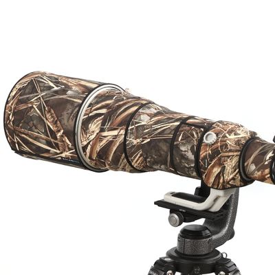 ROLANPRO Camouflage Lens Cover for Canon EF 600mm F/4 L is III USM Protector Anti-Shake 3 Generation Lens Protective Sleeve Case Raincover-#09d Grass camo Waterproof