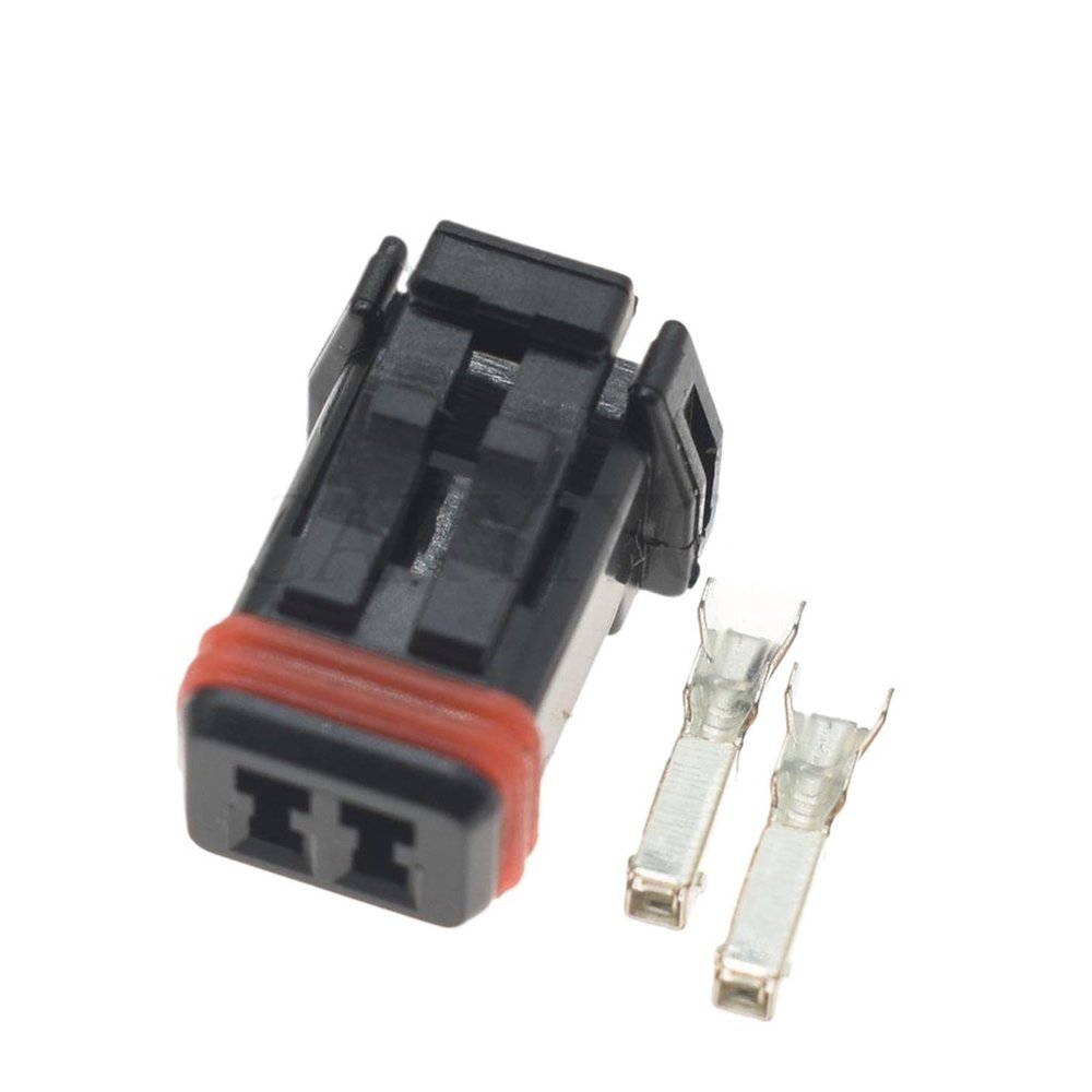 TakenE 1 Set 2 Ways MX19002P51 MX19002S51 Car Plastic Housing Waterprof Plug Auto Rearview Mirror Wiring Terminal Socket (Color : Female Set)