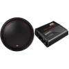 MTX JH5001 Jackhammer Series 500W x 1 @ 1-Ohm Class D Mono Block Amplifier, and MTX 5515-22 55-Series 15" 400W RMS Dual 2-Ohm Subwoofer view 1